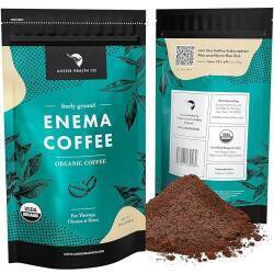 Finely ground enema coffee