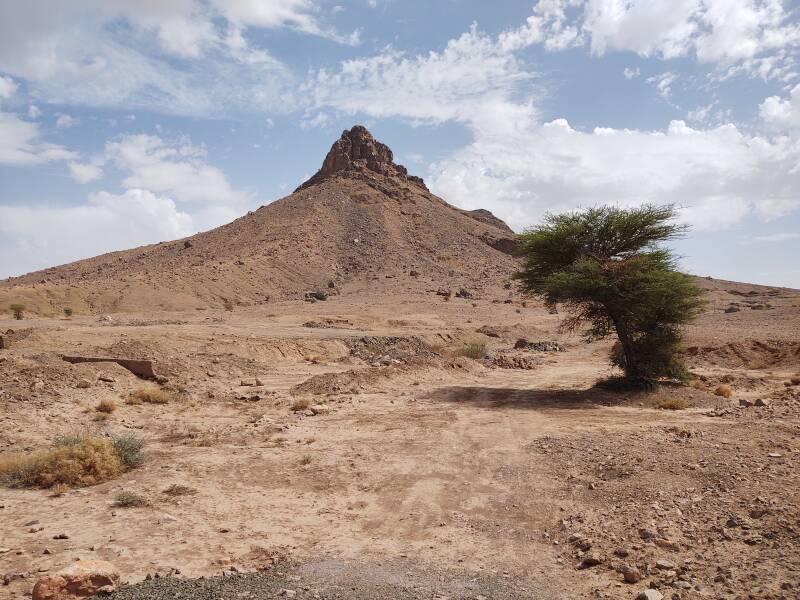 Jebel Zagora, one of a series of volcanic plugs just outside Zagora.