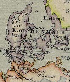 The region around Lübeck in 1560.