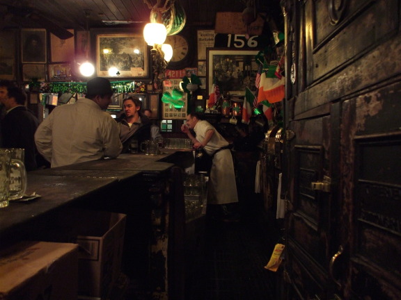 McSorley's Ale House, in the East Village in New York.