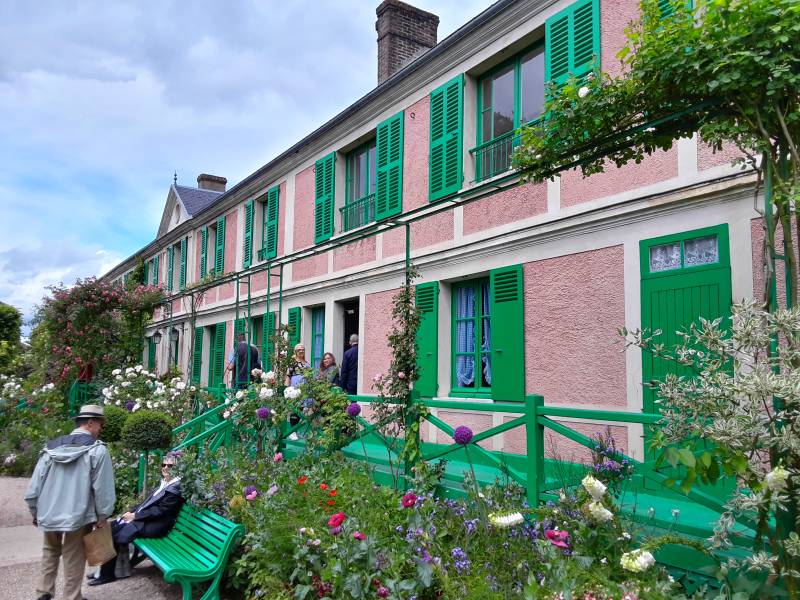 Claude Monet's home at Giverny, in upper Normandy, in France.