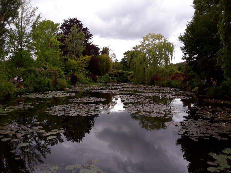 Claude Monet's water garden, at Giverny.