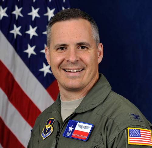 U.S. Air Force Colonel Thatcher Cardon, designer of the M-PATS or Maces Perineal Access & Toileting System space suit toilet system.