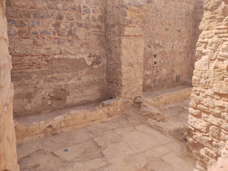 Public latrines at the Qubba el-Ba'adiyyin in Marrakech, Morocco.