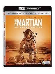 'The Martian' extended version, 4k Ultra HD and Blu-ray