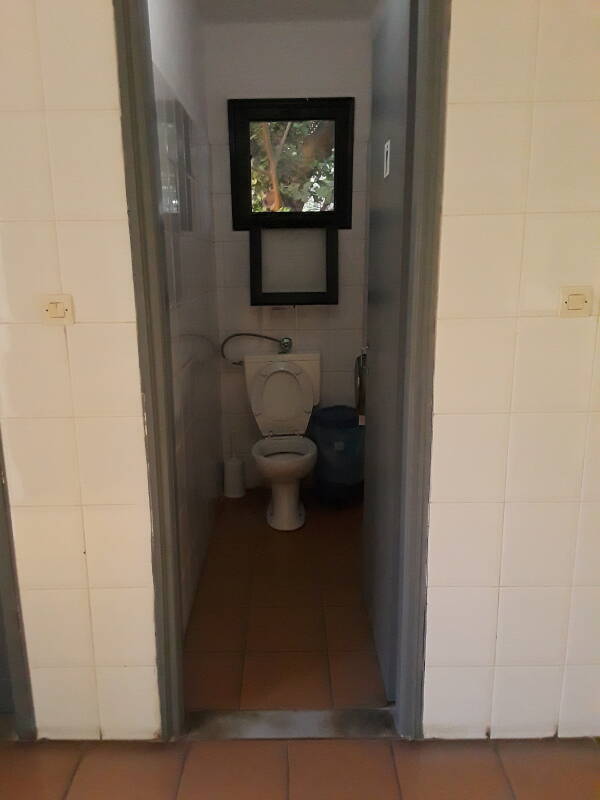 Public toilet at the Asclepeion.