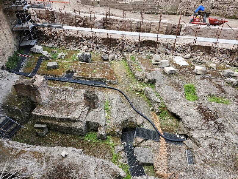 Drainage within the Forum of Trajan.