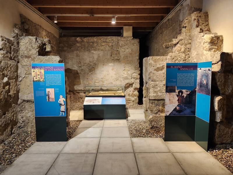 Entry area of Caliphal Baths.