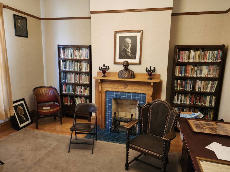 Eugene Debs' desk in his study.