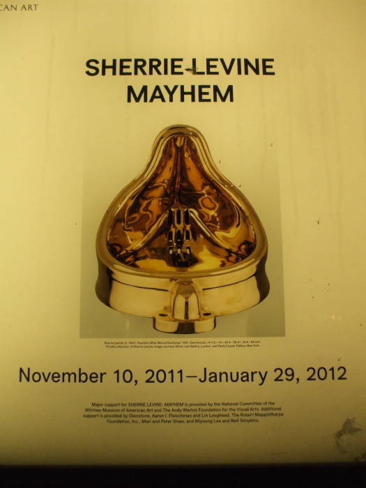 Sherrie Levine's 'Mayhem' exhibit.