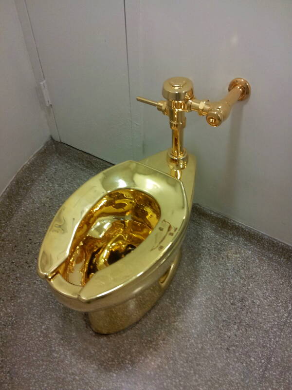 Gold Toilet  The New Yorker