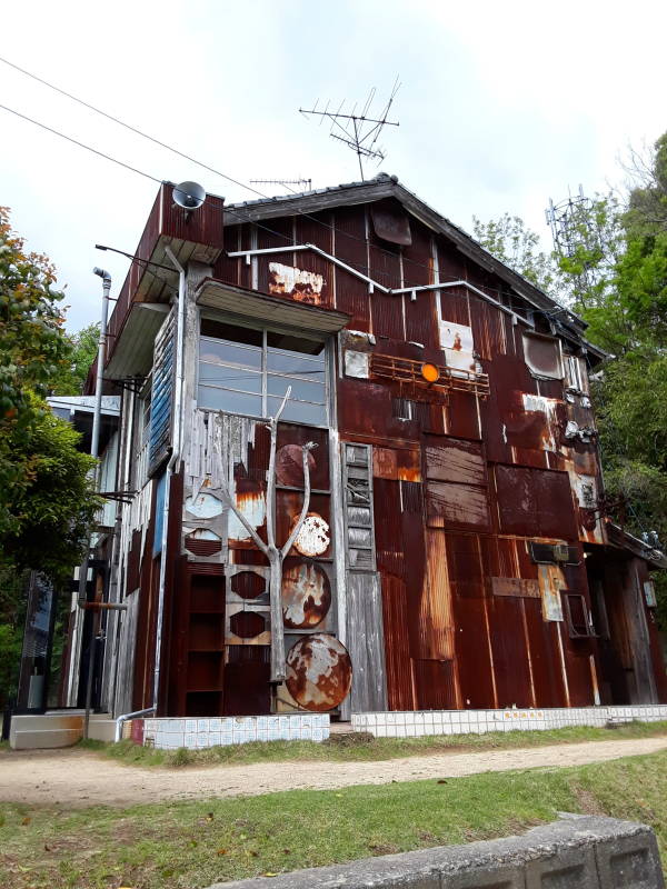 Haisha House, one of the Art House projects on Naoshima island in Japan's Seto Inland Sea.