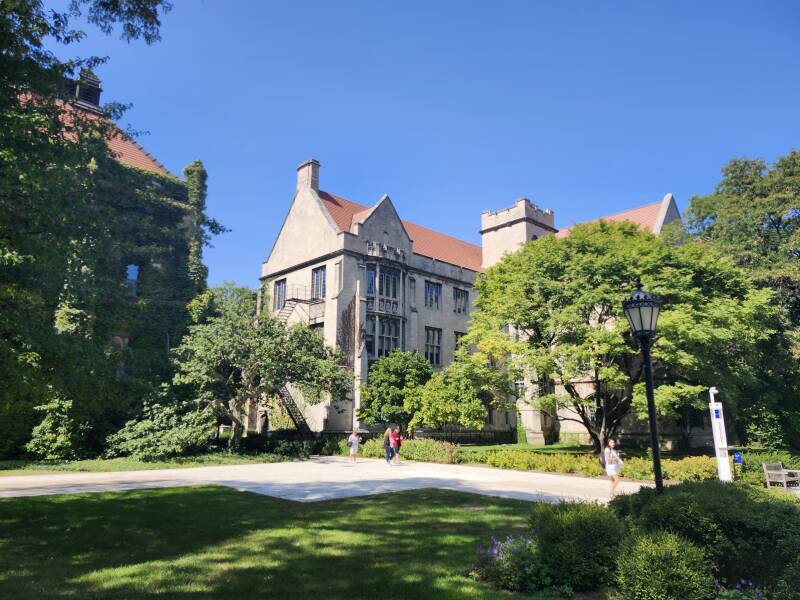 Swift Hall, home of the Divinity School on the University of Chicago Campus.