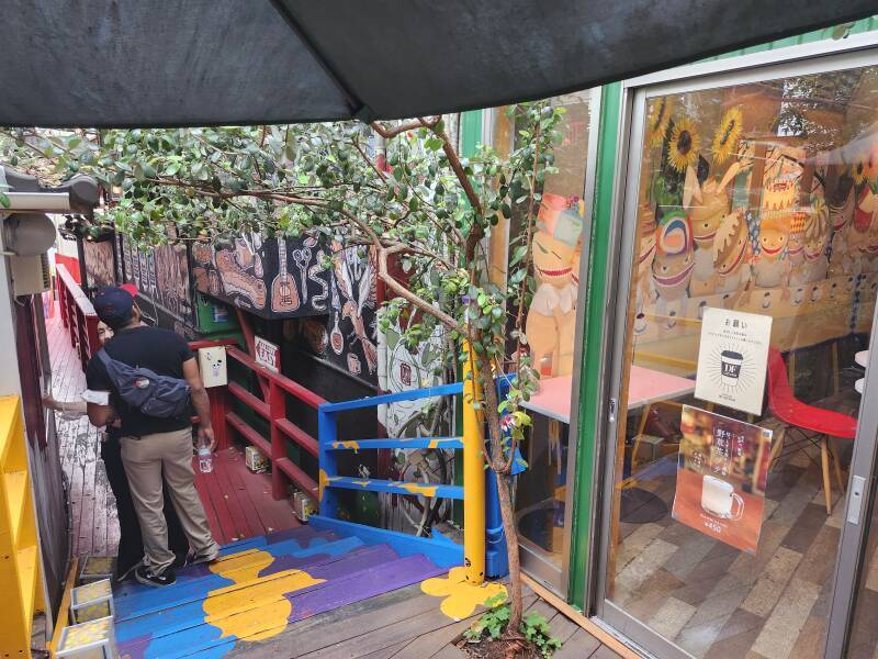 Murals inside Design Festa Gallery