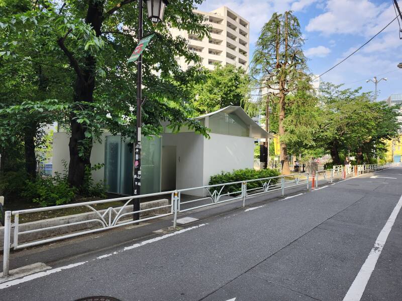 Overview of Ebisu East Park Public Toilet.