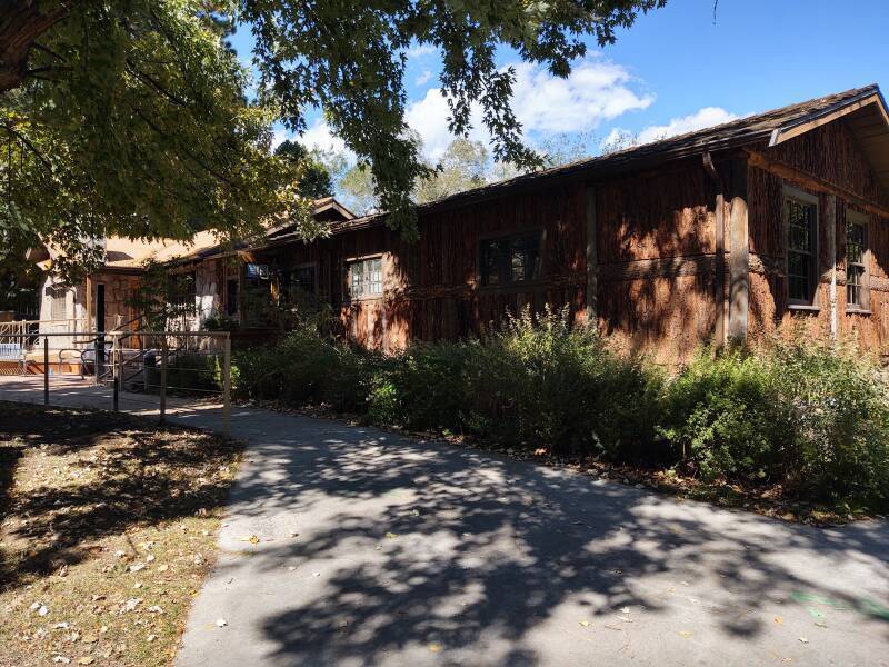 Ranch School Guest Cottage now serving as Los Alamos History Museum.