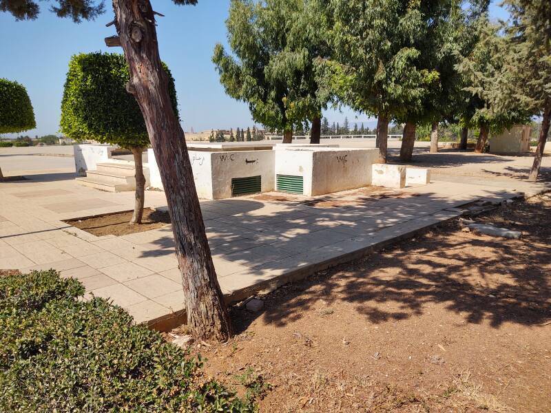 Public toilet in the kasbah in Meknès.