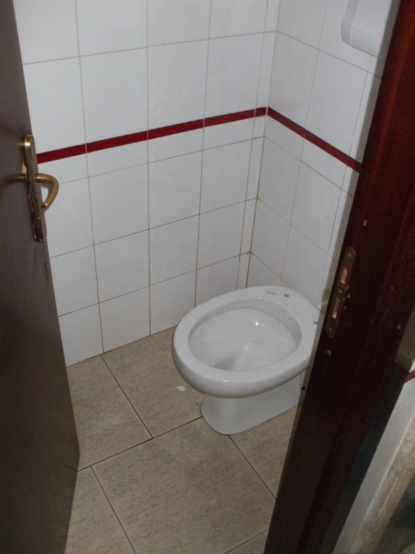 Modern toilet at Paestum.