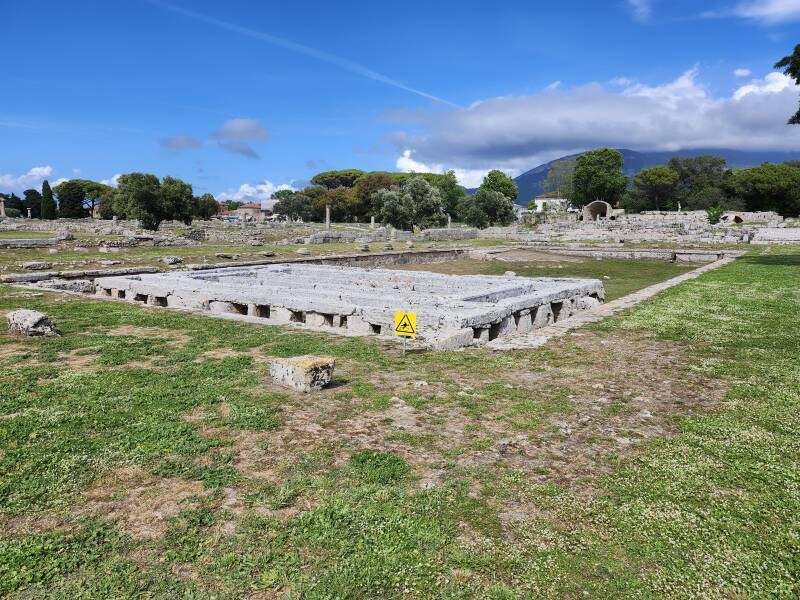 Sanctuary to Venus Verticordia with a large pool.
