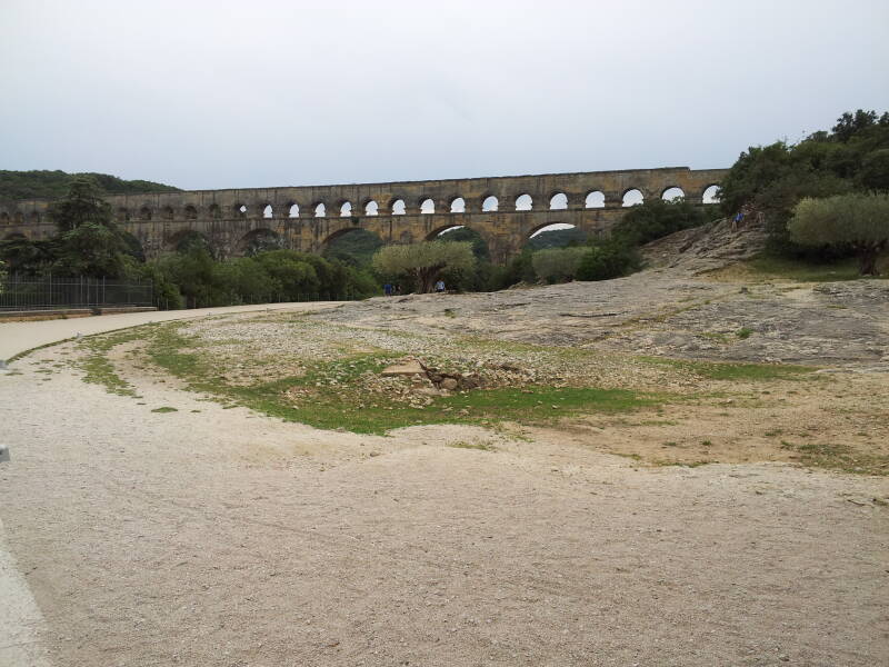 Pont du Gard in southern France near Nîmes