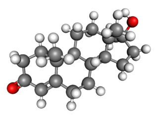 Methyltestosterone molecule