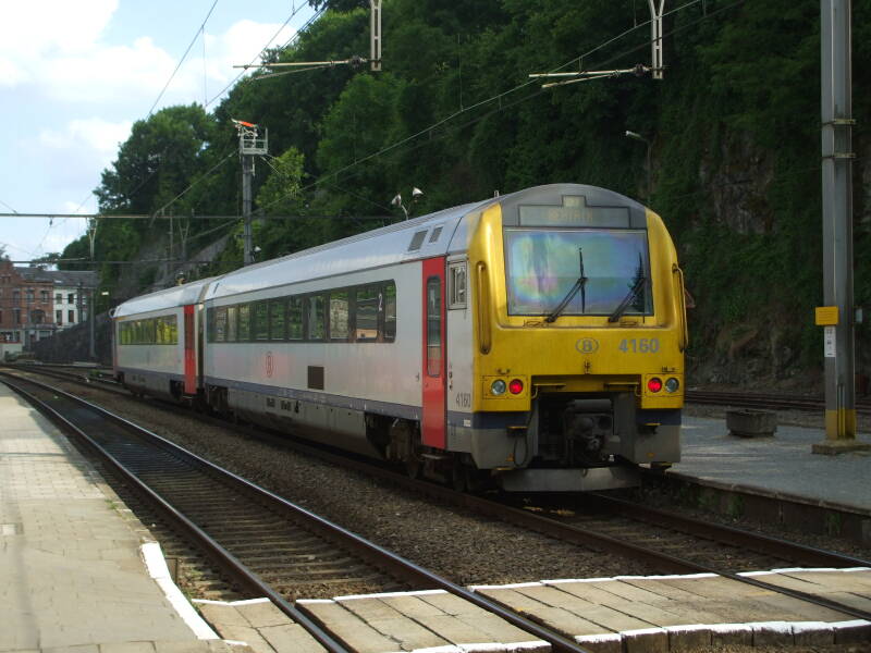 Belgian regional train.