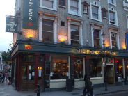 The Prince of Teck pub in Earls Court, London.