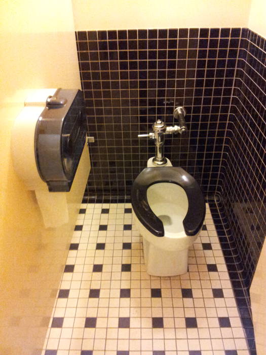 Urinals in the Bell Canada building in Ottawa.