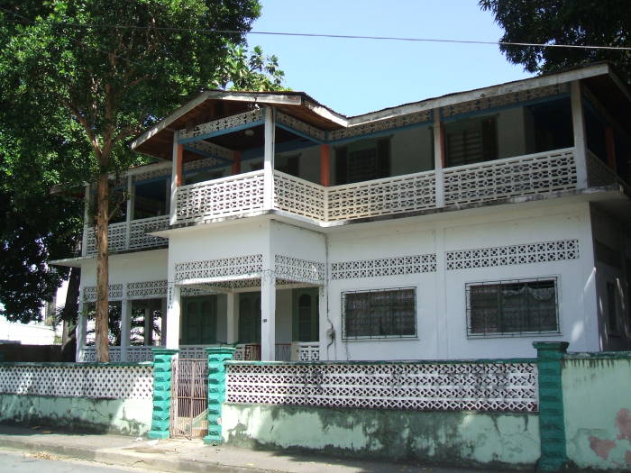 Pearl's Guest House on Victoria Square in Port of Spain.