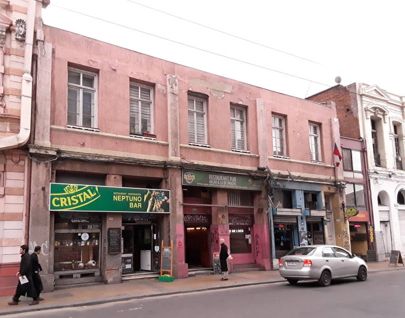 Neptuno Bar in Valparaíso.