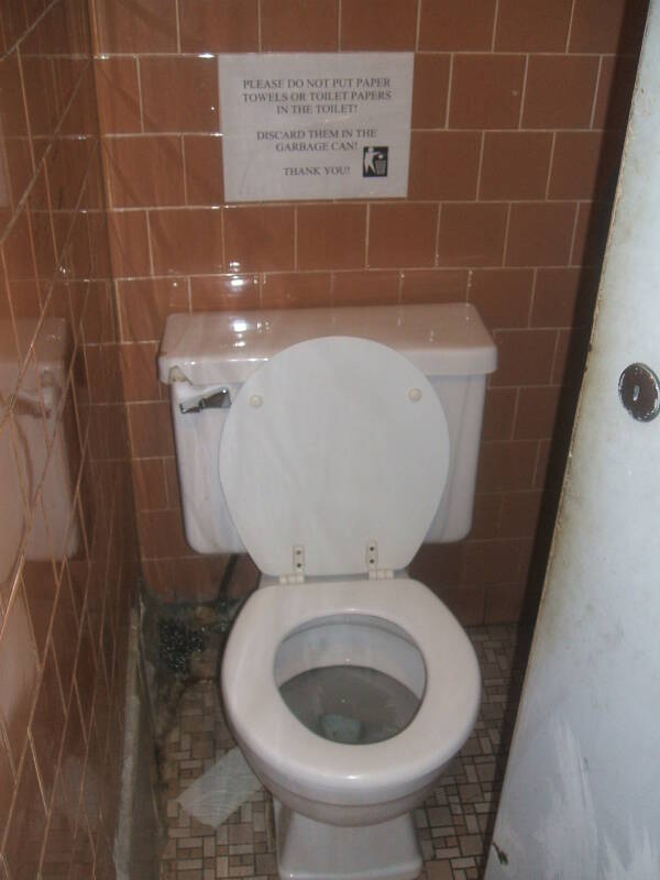 Toilet in Chinatown, Washington, D.C.