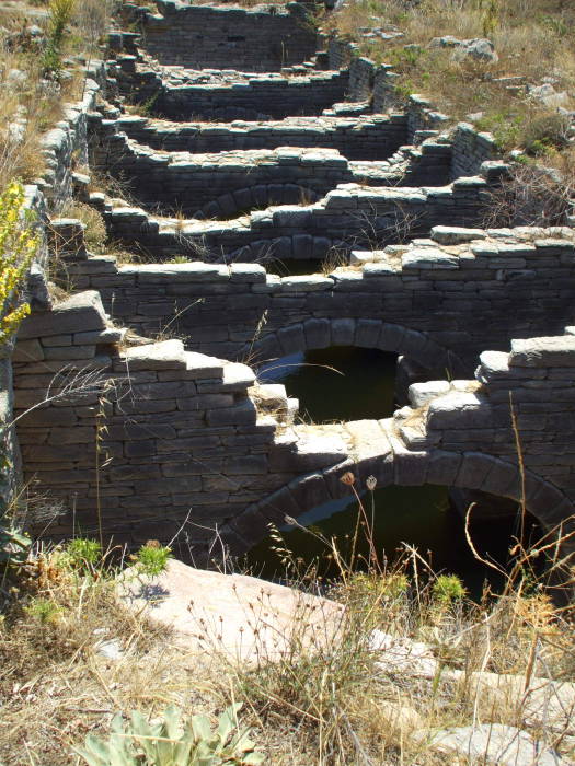 Drains in the Theatre Quarter.