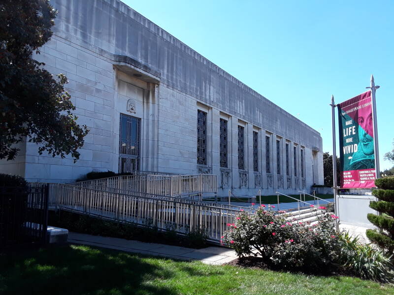 The Folger Library in Washington DC, USA.