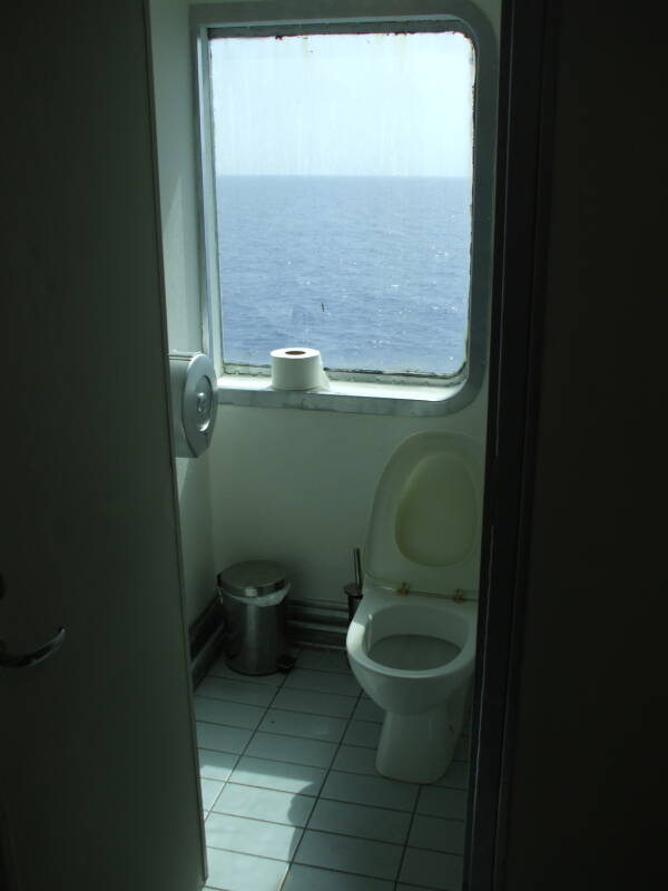 Ship Toilets / Why is it called the "head", anyway?