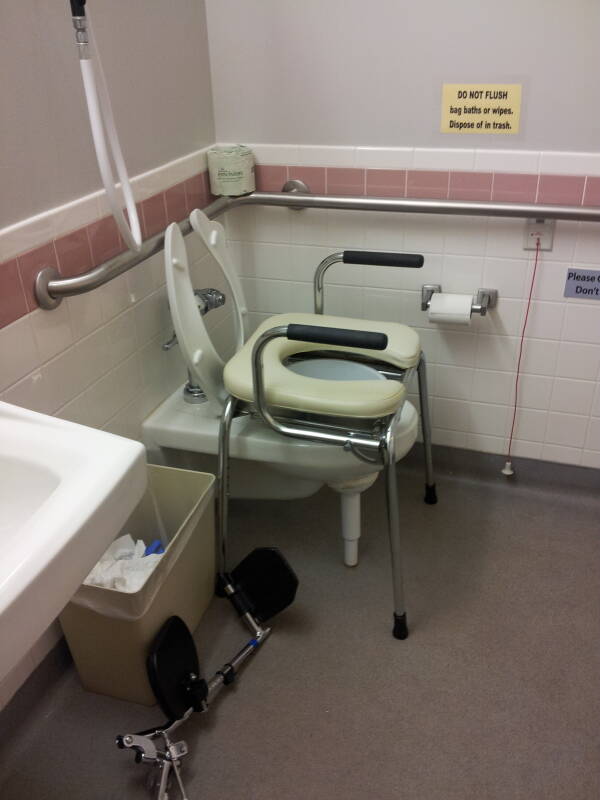 Hospital Toilets and Bedpans