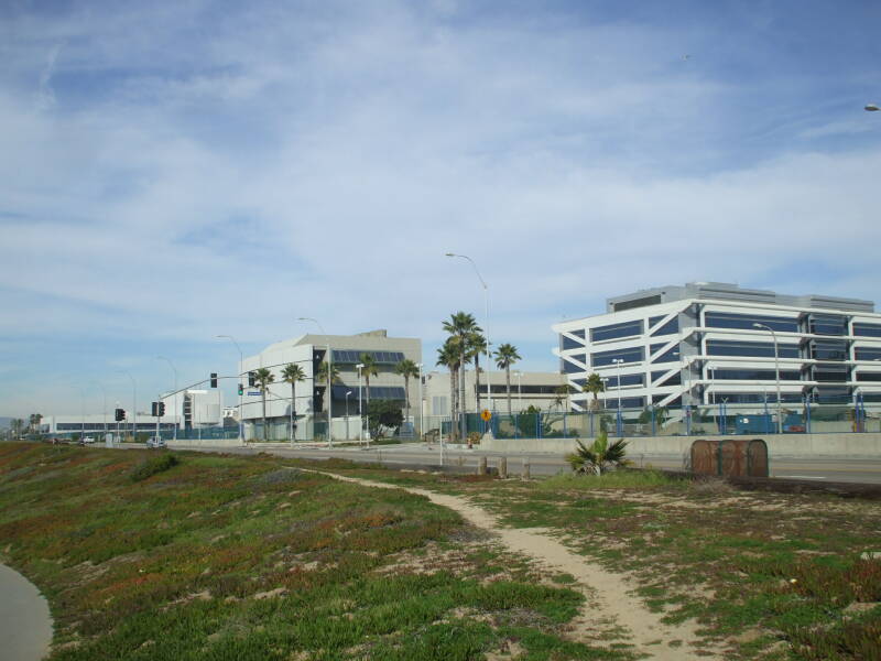 Hyperion waste treatment plant, Los Angeles, California.