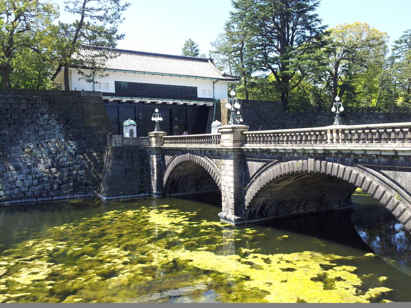 Entrance to the Imperial Palace in central Tokyo.