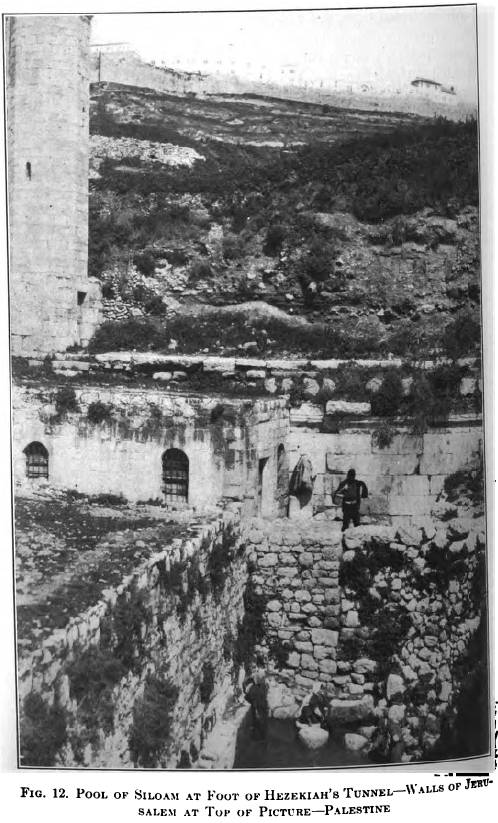 'Ain Silwân or the Pool of Siloam as seen in 1914