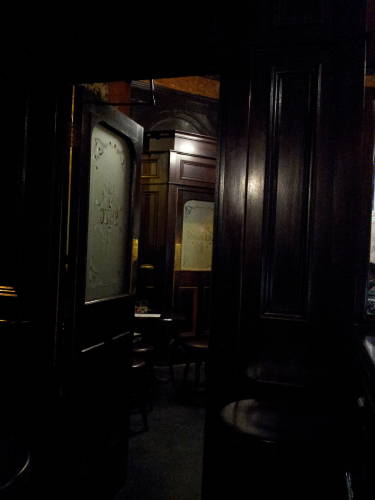 Interior of the John Snow Pub