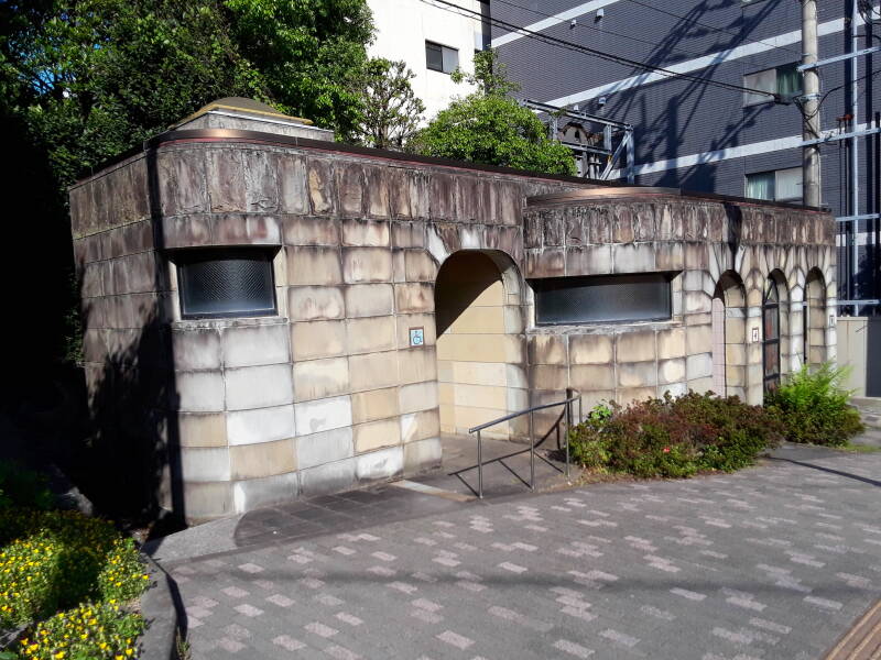 Public toilet in the Tateyama district of Nagasaki.