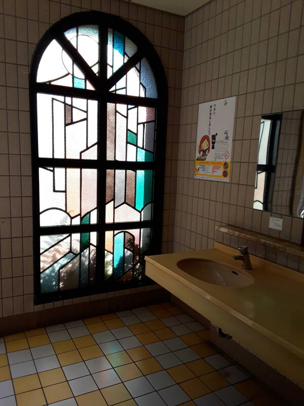 Public toilet in the Tateyama district of Nagasaki.