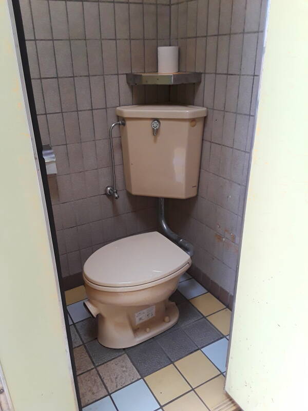Public toilet in the Tateyama district of Nagasaki.