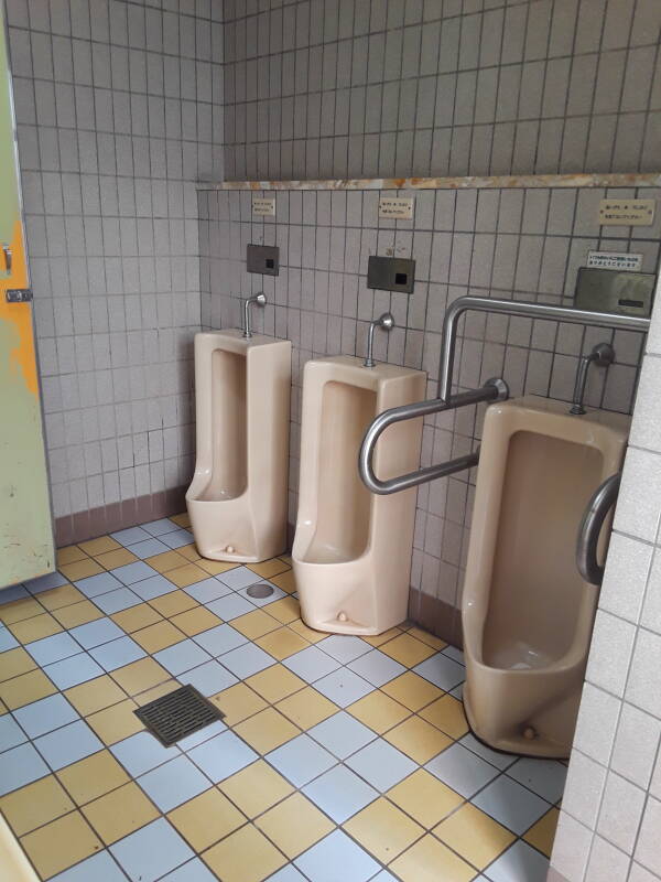 Public toilet in the Tateyama district of Nagasaki.