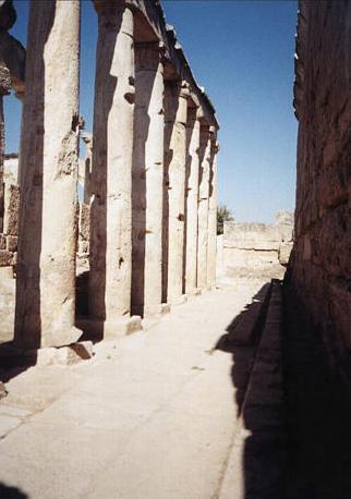 Ancient Greek toilets in Hierapolis, Turkey.