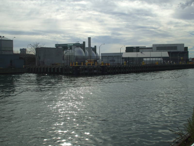 Whale Creek inlet off Newtown Creek along the Nature Walk.