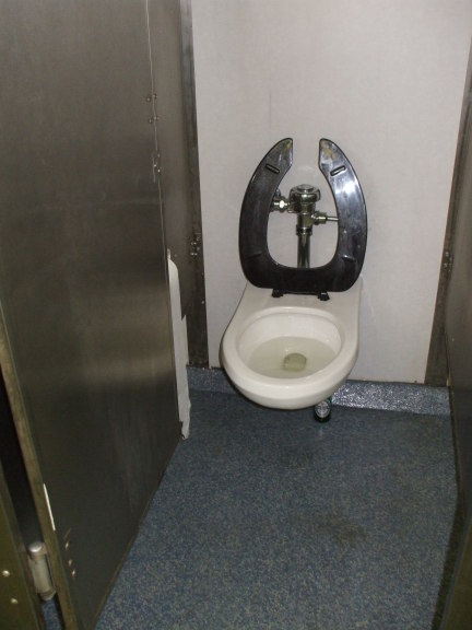 Staten Island Ferry on-board toilet.