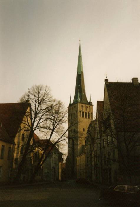 St Olaf's Church in Tallinn, Estonia.