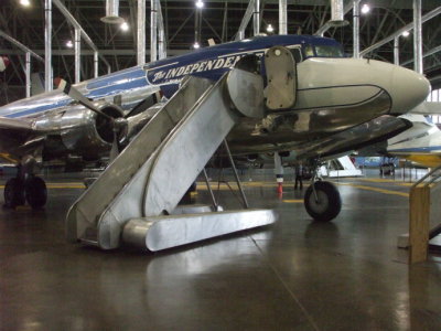 Harry S Truman's VC-118 / DC-6 airplane the 'Independence'.