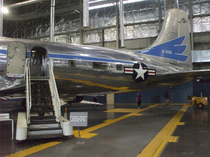 Harry S Truman's VC-118 / DC-6 airplane the 'Independence'.
