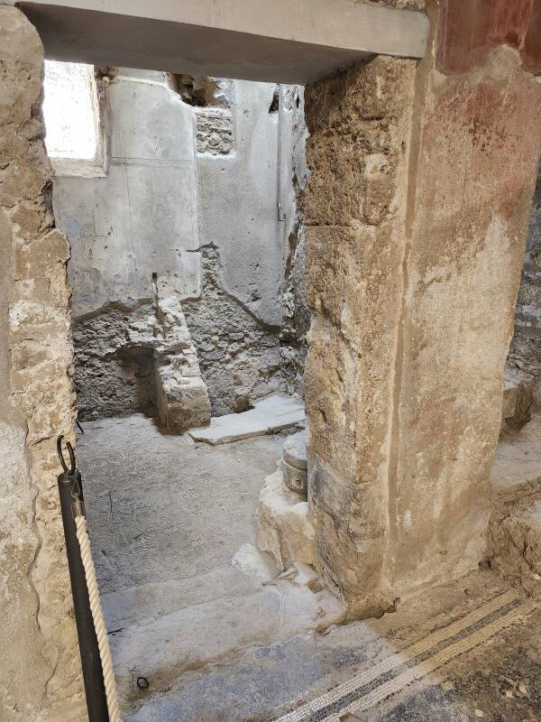 Latrine at Casa dei Ceii.